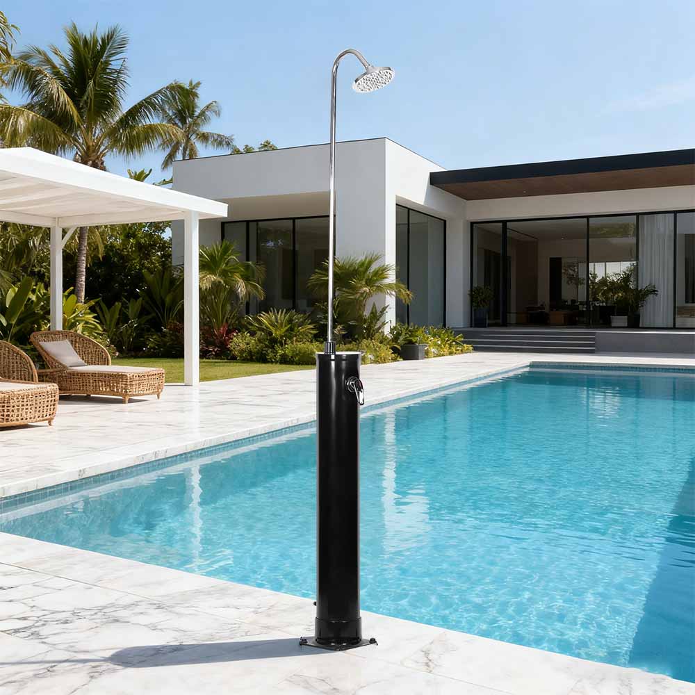 LY18L01-B 18L okruglo tijelo vanjski vrtni bazen solarni tuš