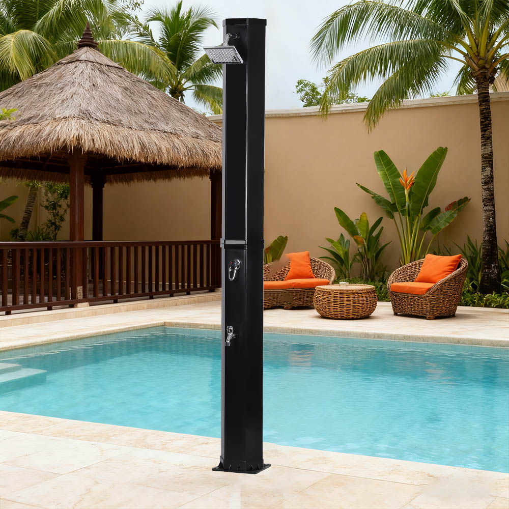 LY60L01 Vrlo velika glava kišnog tuša, vrtni solarni tuš